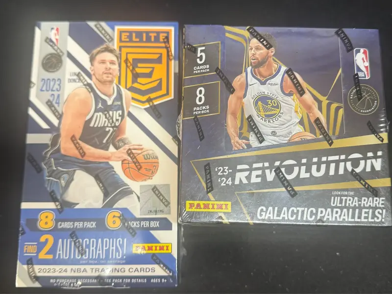 Break 310 - 2 Box Break - 1 Don Russ Elite Hobby And 1 Revolution Hobby PARRALLELS