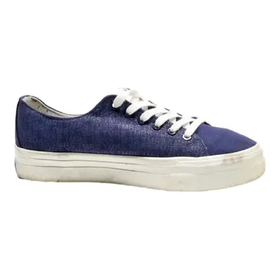 TAMARIS Low Top Trainers Blue Canvas Mens UK 6.5