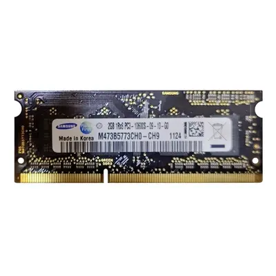 M473B5773CH0-CH9 Samsung 2GB DDR3-1333MHz SODIMM 1Rx8 CL9 Memory