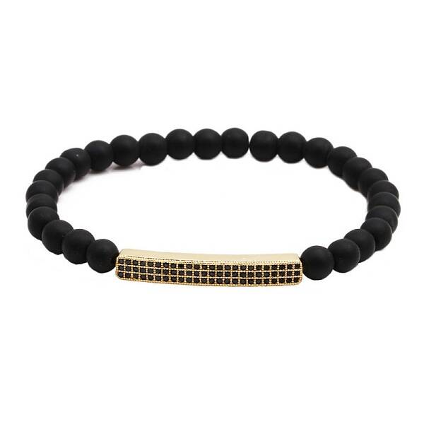 6MM Natural Obsidian Beaded Bracelets