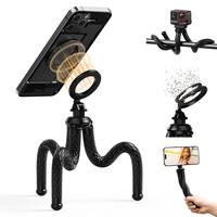 [Father’s Day Gift] Magnetic Flexible Tripod Stand, Compatible with Pocket 3, DJI Osmo Action 4/3, and GoPro – Bendable P...