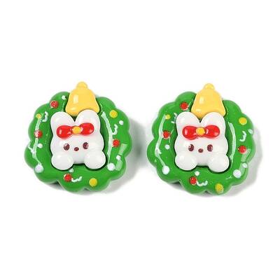 Christmas Opaque Resin Decoden Cabochons