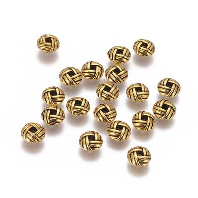 Zinc Alloy Spacer Beads