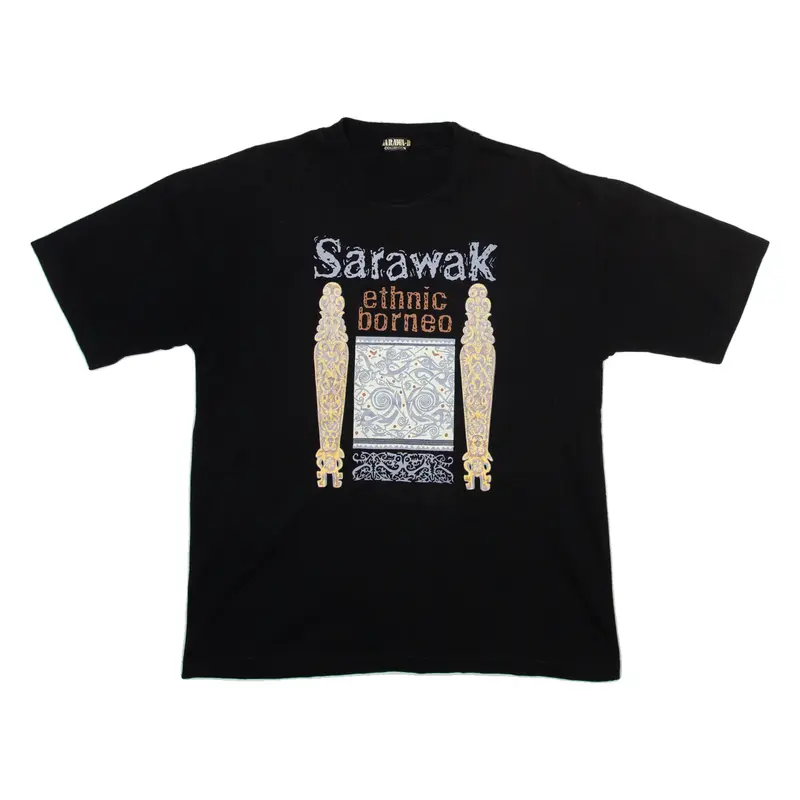 SARAWA-D COLLECTION Mens T-Shirt Black L