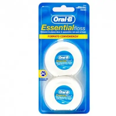 Oral-B Waxed Dental Floss Twin Pack – 2X50 m.