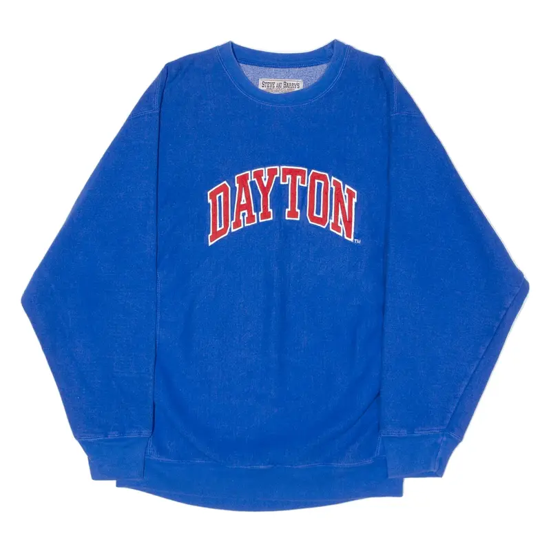 STEVE & BARRY'S Dayton Sweatshirt Blue Mens S