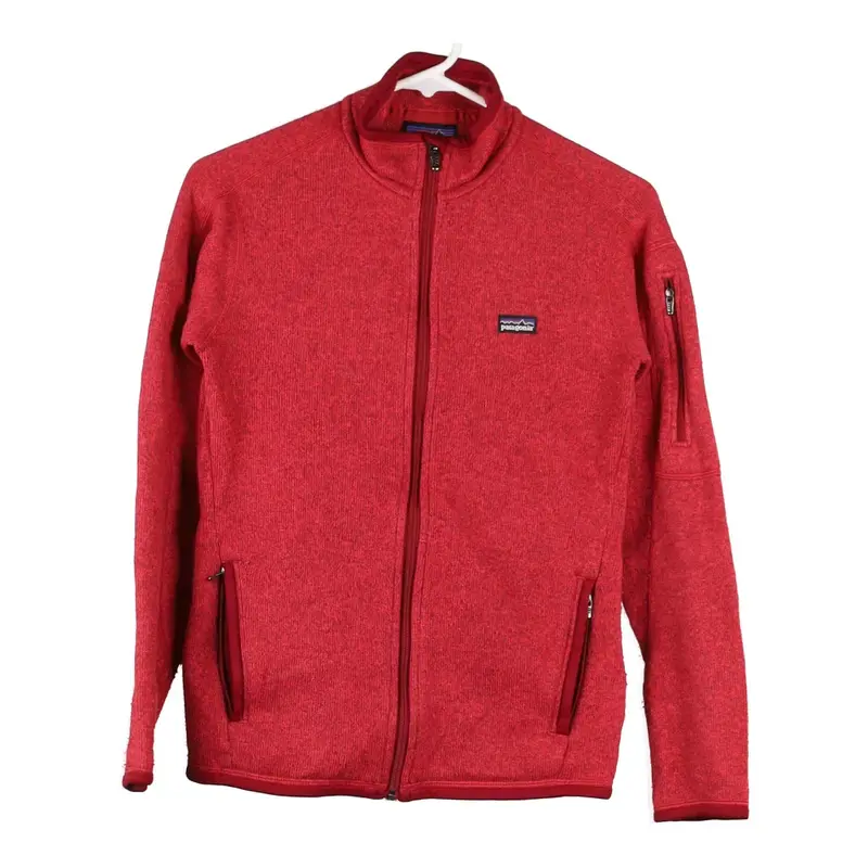 Patagonia Fleece - XS Red Polyester