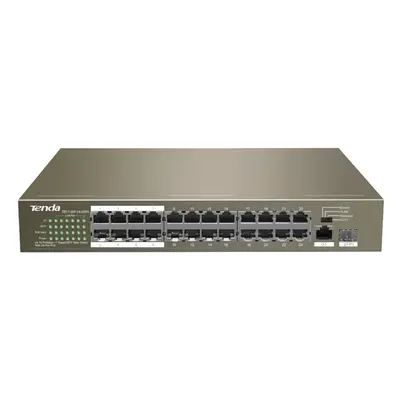 Tenda TEF1126P-24-250W | 24FE+2GE/1SFP Rackmount Switch With 24-Port PoE