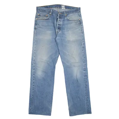 LEVI'S 501XX Jeans Blue Denim Regular Straight Mens W35 L31