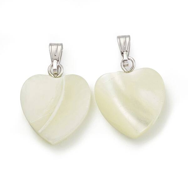 Natural Trochid Shell/Trochus Shell Pendants