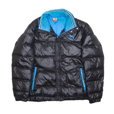 PUMA Puffer Coat Black Mens M