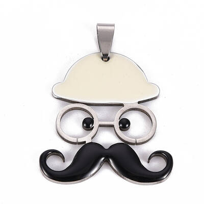201 Stainless Steel Enamel Pendants