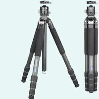 UltraFlex ProTripod 360: Lightweight, Telescopic, Carbon-Fiber Camera Stand with Quick-Release, Pan-Tilt Head, Bluetooth Remo...