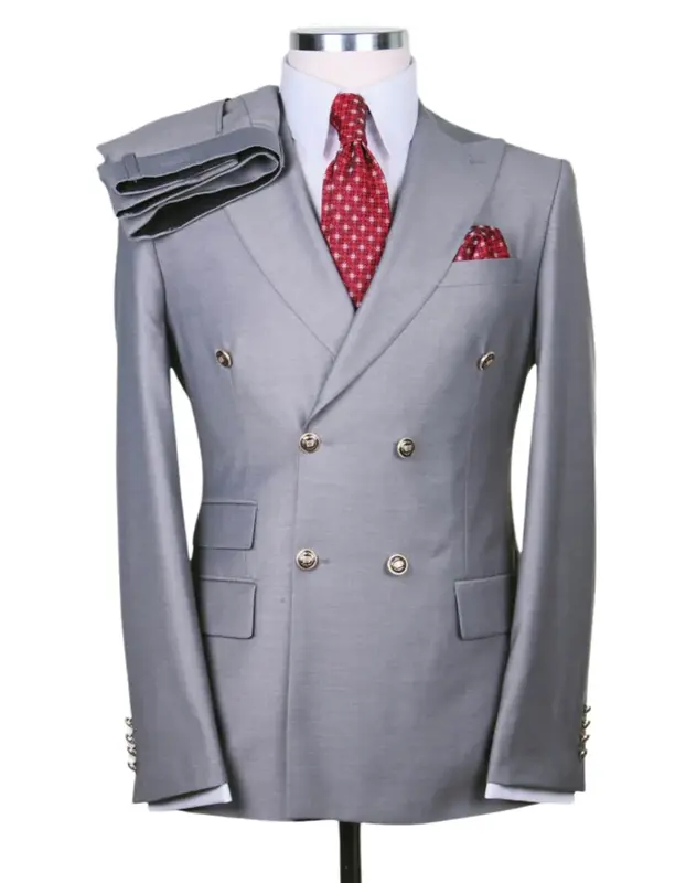 Mens Double breasted Suit - 