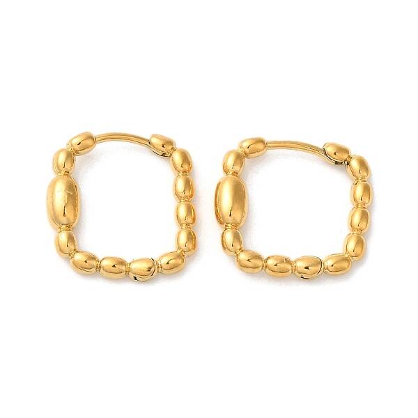 Brass Hoop Earrings