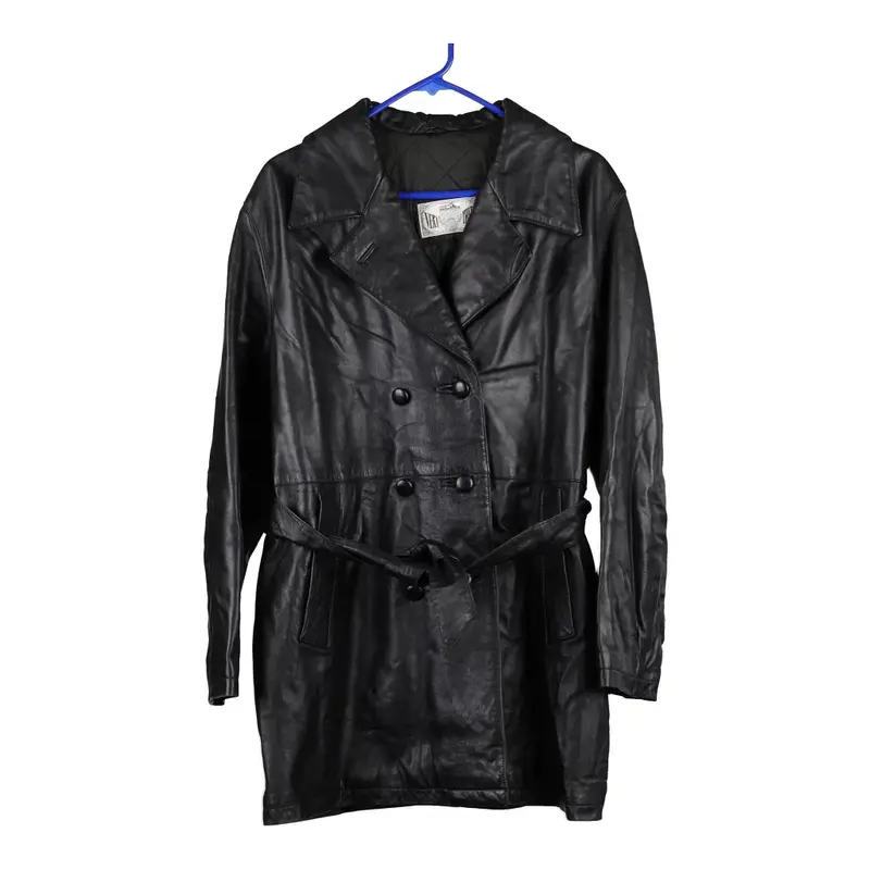 Vera Pelle Jacket - Large Black Leather