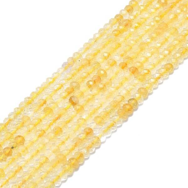 Natural Citrine Beads Strands