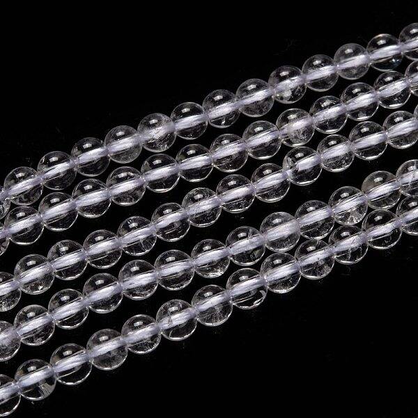 Natural Quartz Crystal Beads Strands