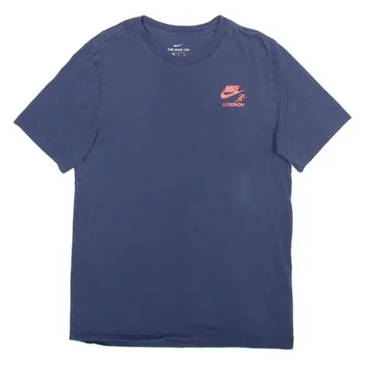 NIKE Mens T-Shirt Blue M