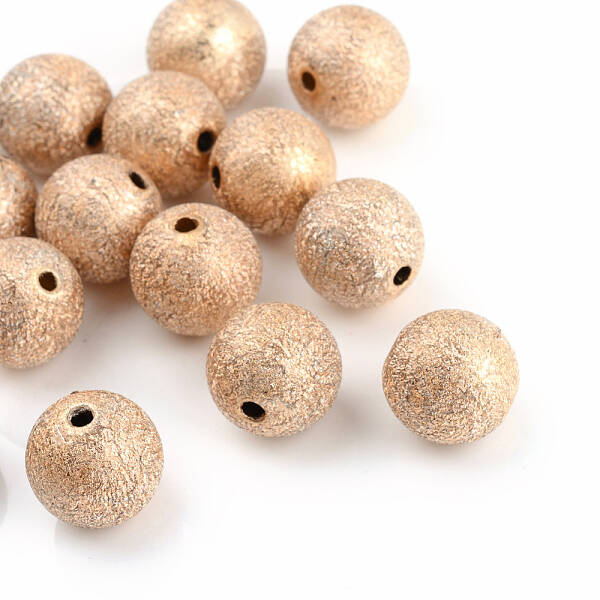 Spray Painted Acrylic Beads