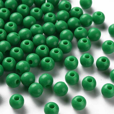 Opaque Acrylic Beads
