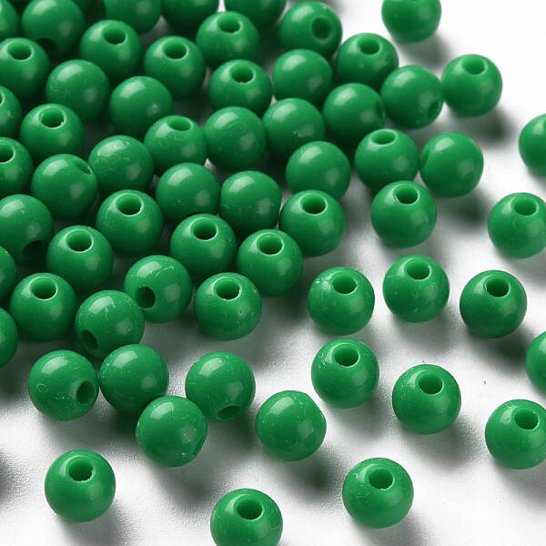 Opaque Acrylic Beads