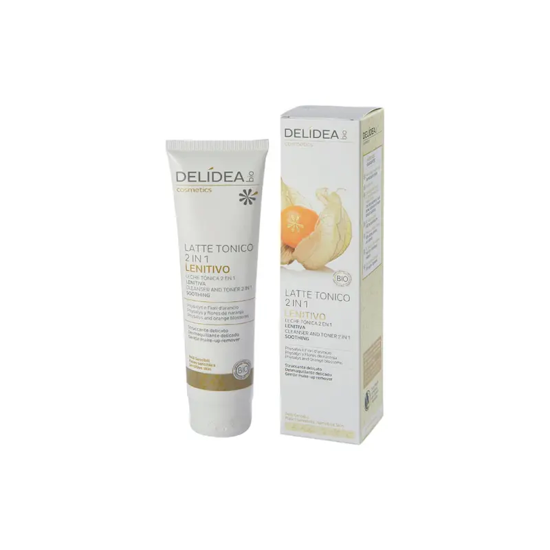 Delidea 2in1 Soothing Tonic Milk Physalis & Organic Orange Blossom 150 ml