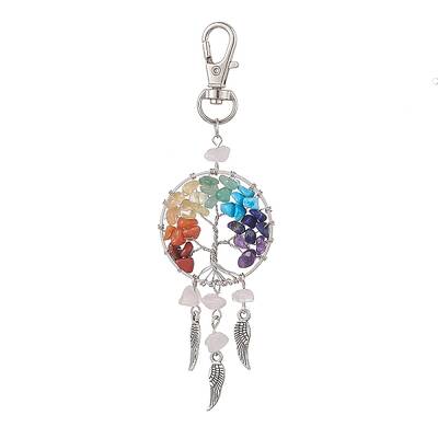 Woven Net/Web with Wing Pendant Decorations