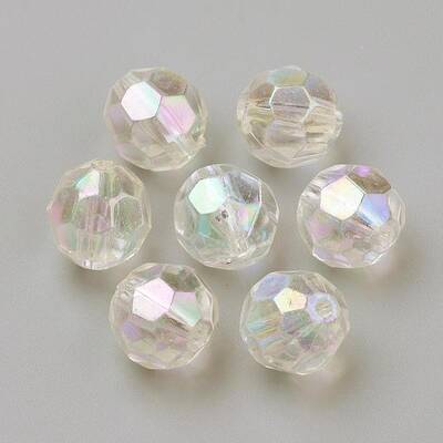 Transparent Acrylic Beads
