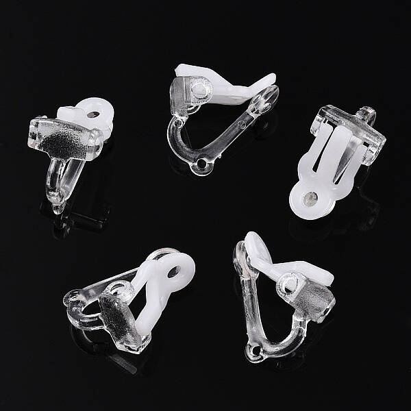 Plastic Clip-on Earring Findings