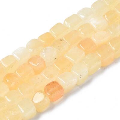 Dyed Natural White Jade Beads Strands