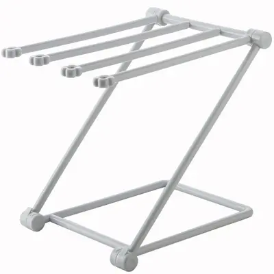 Foldable Dishcloth Shelf Kitchen Accessories Gadget Organizer | Color: Gray