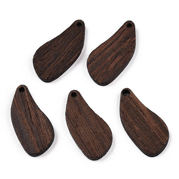 Natural Wenge Wood Pendants
