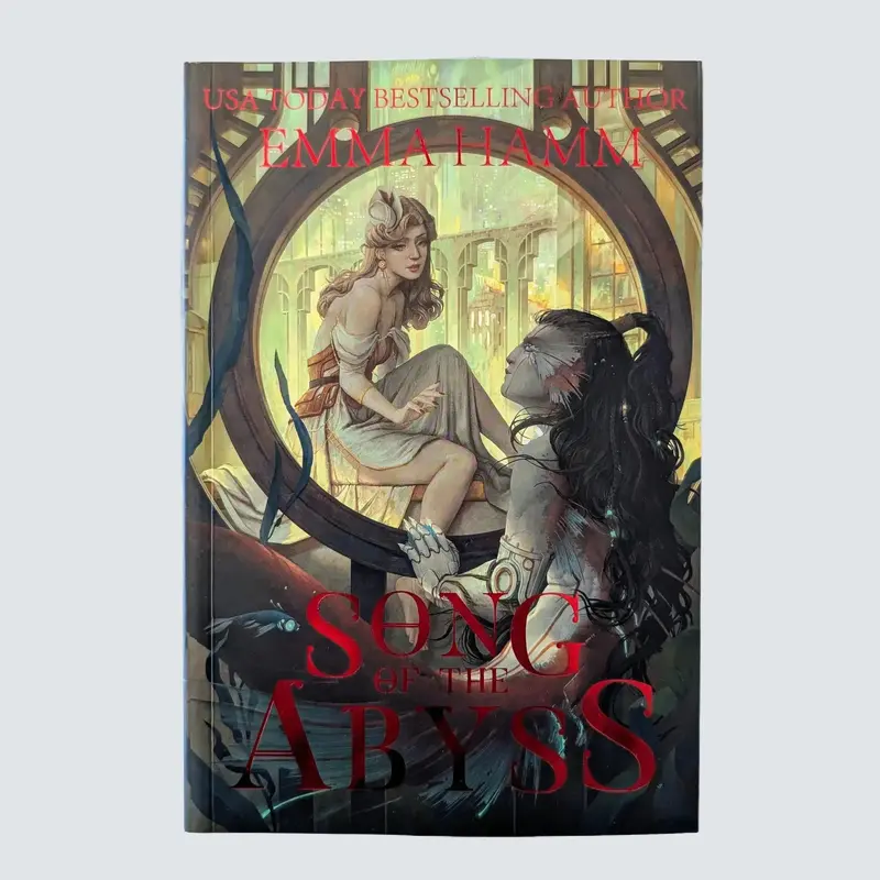 Song of the Abyss [Foiled Cover] - Merman Monster Romance - Signed Paperback - Deep Waters Book #2