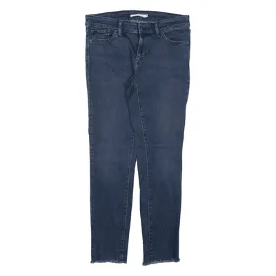 LEVI'S 711 Jeans Blue Denim Slim Skinny Womens W29 L27