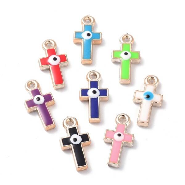 CCB Plastic Enamel Pendants