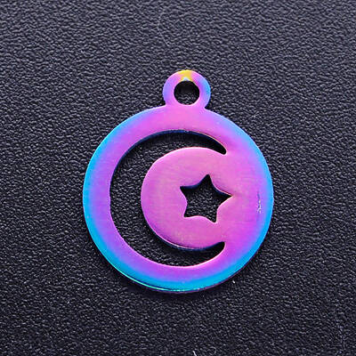Ion Plating(IP) 201 Stainless Steel Charms
