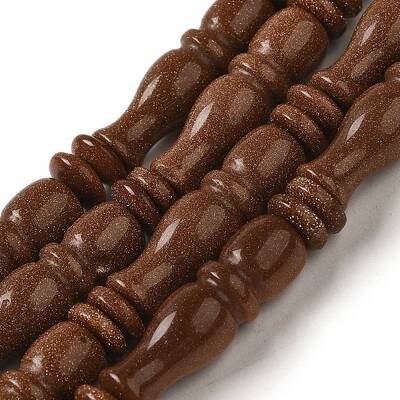 Synthetic Goldstone Beads Strands