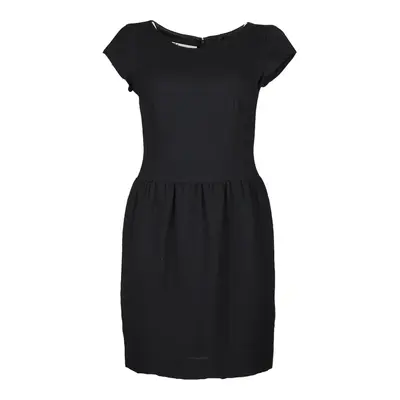 Cheap & Chic Moschino Mini Dress - Small Black Wool Blend
