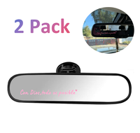 Rearview Mirror Decal, Car Stickers, Greetings Car Decoration Accessories,Stylish Stickers for Any Surface – Phones,Cups,La...