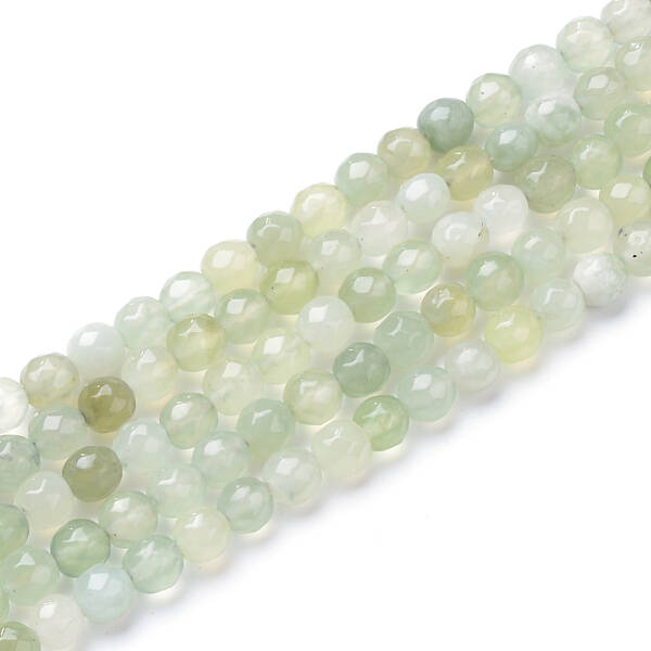 Natural New Jade Bead Strands