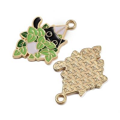 Alloy Enamel Pendants