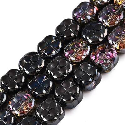 Electroplate Glass Beads Strands