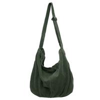 Makukke Corduroy Tote Bag Women Shoulder Bag Handbag Big Capacity Hobo Bag Casual Work Shopping
