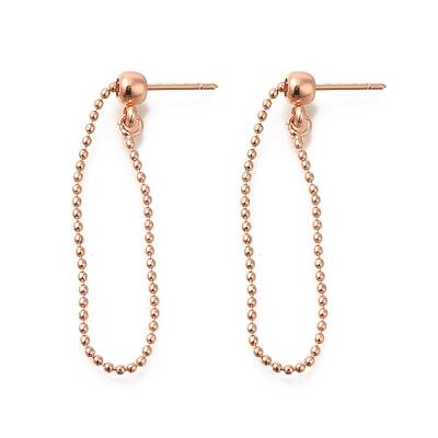 Rack Plating Brass Ear Wire