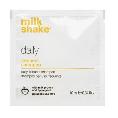 Milk Shake Shampoo per capelli Idrata e protegge Uso quotidiano frequente Senza parabeni 10 ml