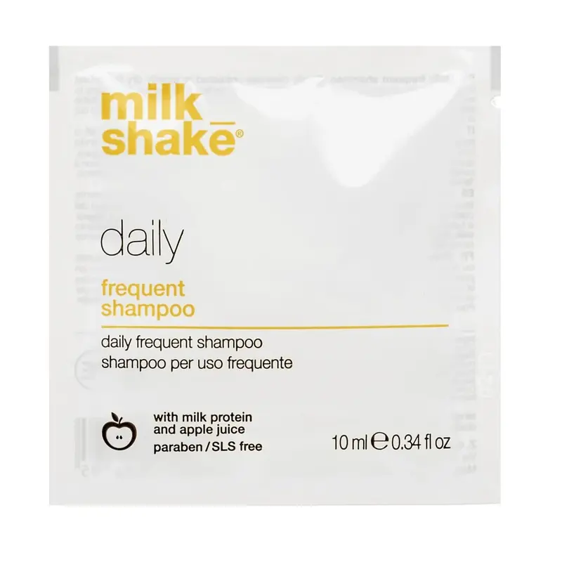 Milk Shake Shampoo per capelli Idrata e protegge Uso quotidiano frequente Senza parabeni 10 ml