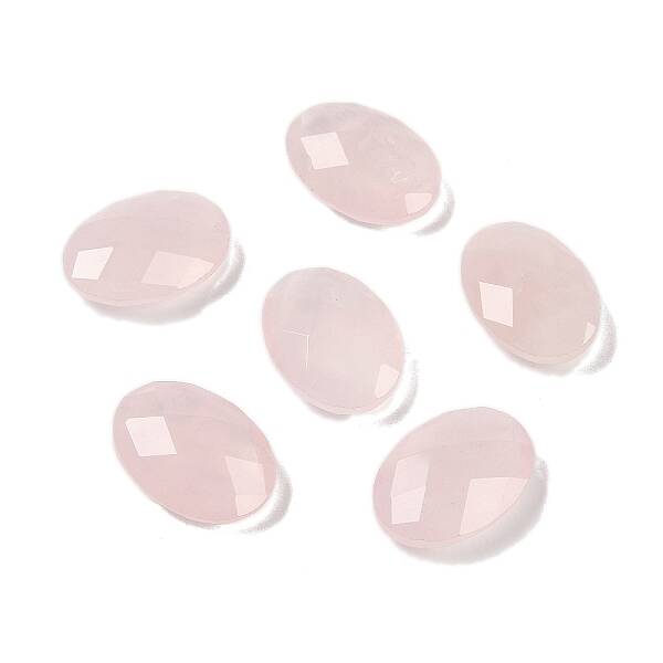 Natural Rose Quartz Cabochons