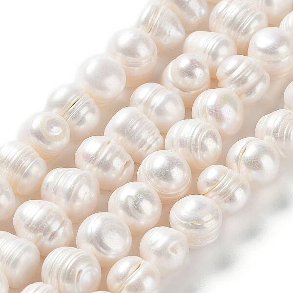 Natural Cultured Freshwater Pearl Beads Strands