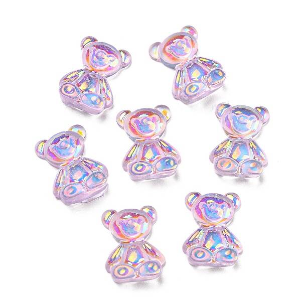 Cartoon Transparent Resin Cabochons